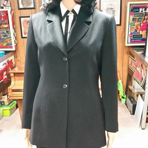Petite Sophisticate black suit. Size 8p